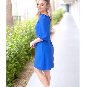 NWOT Banana Republic Electric Blue Dress Size 0
